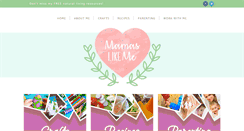 Desktop Screenshot of mamaslikeme.com