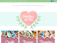 Tablet Screenshot of mamaslikeme.com